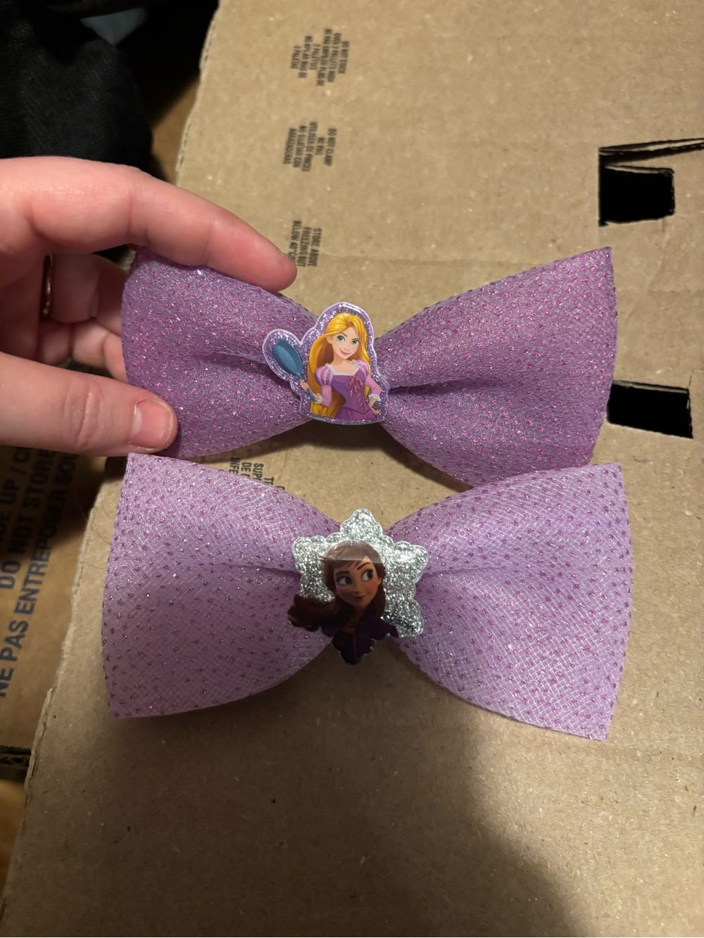 Disney princess bows